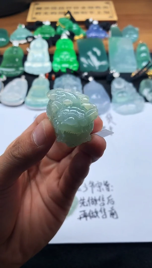 定制翡翠未镶嵌  S毛货不退不换