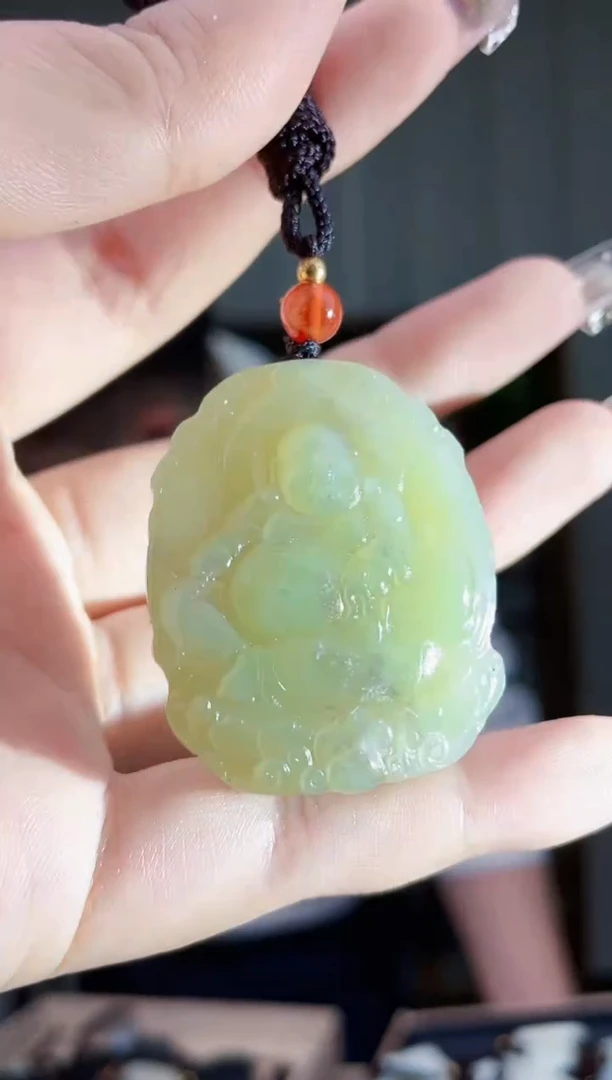 【闪购商品】和田玉挂件未镶嵌拍一发一，多样性发货！