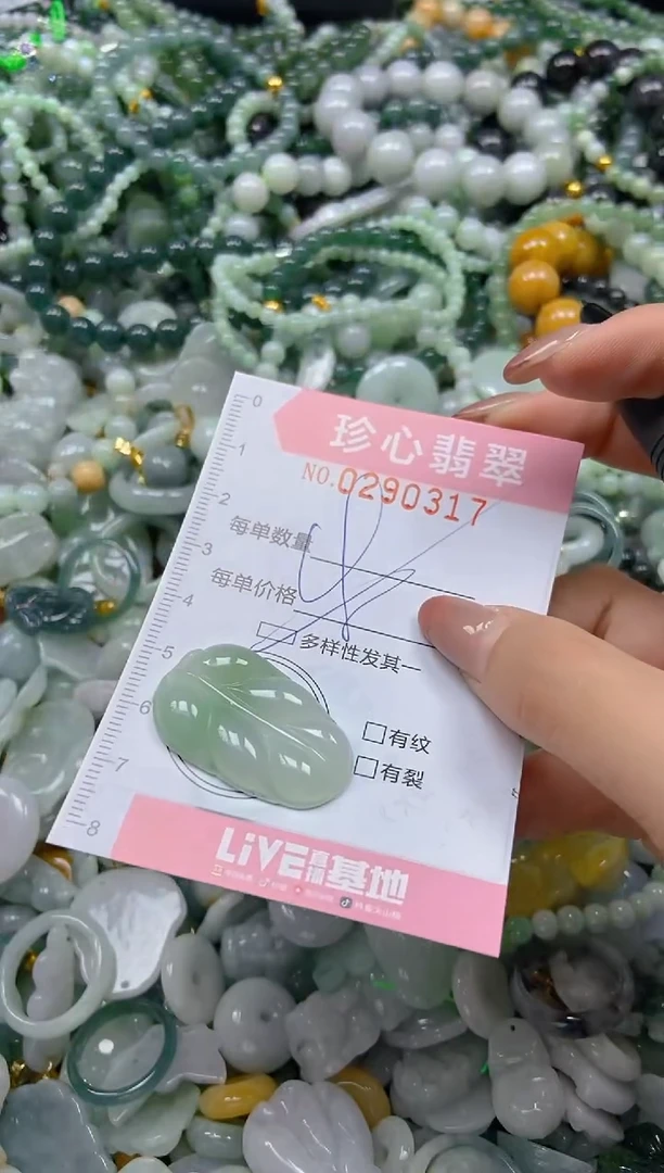 翡翠未镶嵌颈饰闪购0290317多样性发其一