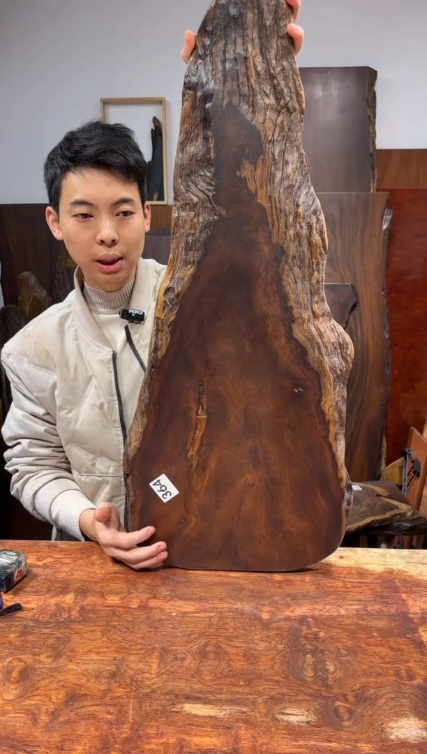 风车木（黑檀木）尺寸84*31*2.5编号364