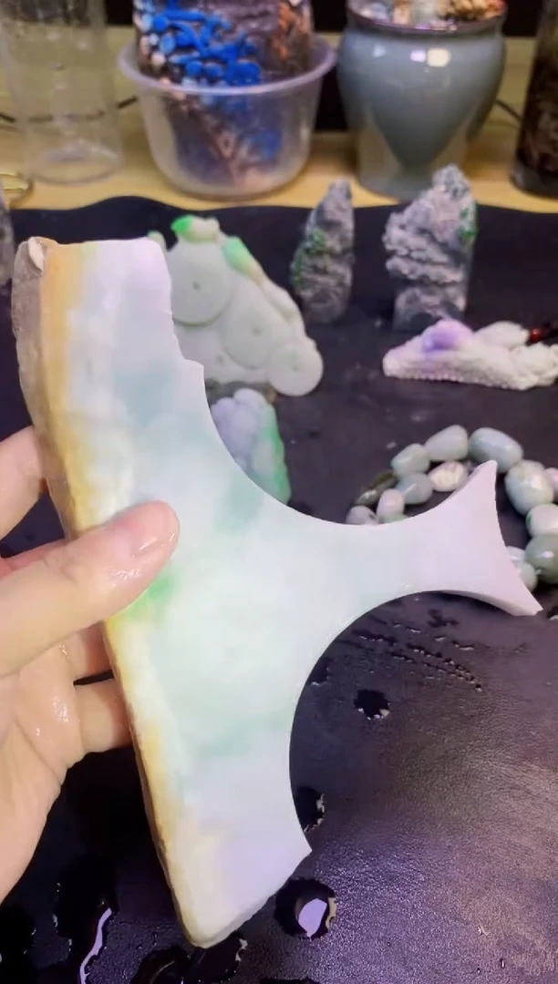 翡翠挂件未镶嵌天然翡翠043