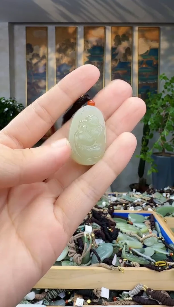 未镶嵌和田玉挂件拍一发一