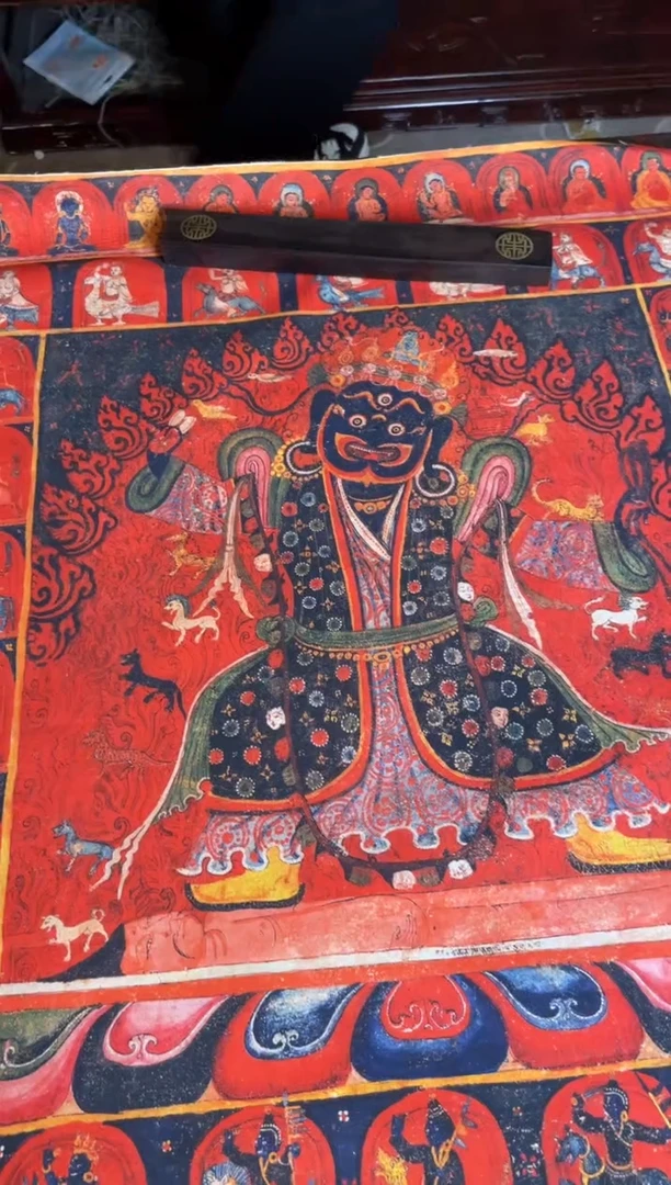 卷轴画手绘唐卡146