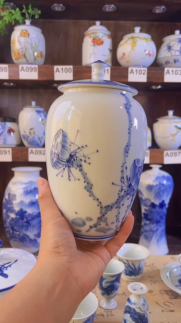 迎君陶瓷纯手工手绘 2