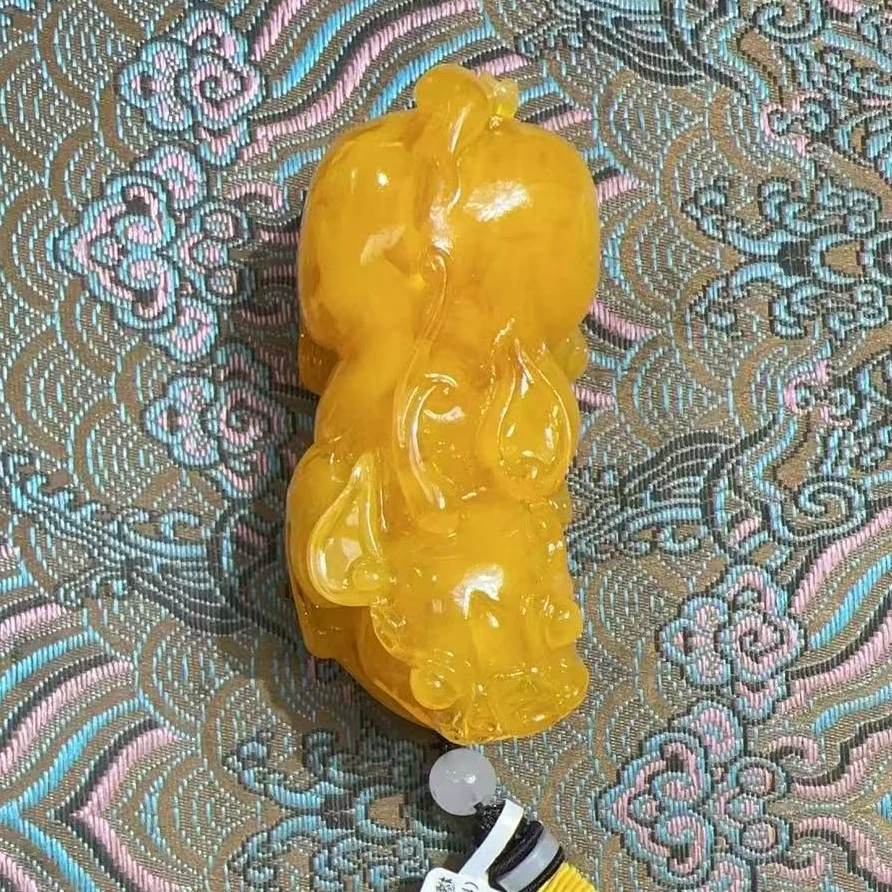 嘻【闪购商品】蜜蜡貔貅把件