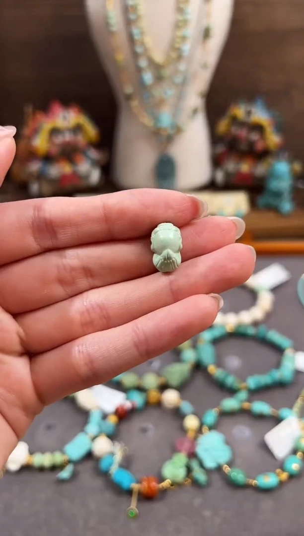 绿松石未镶嵌配饰绿松石配饰