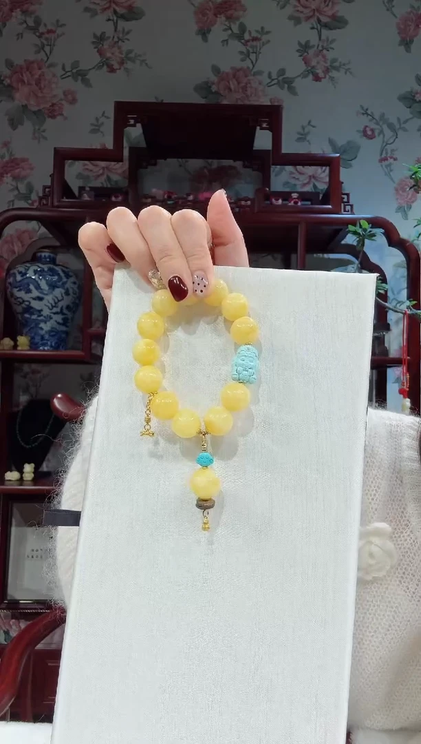 【闪购商品】蜜蜡手串未镶嵌蜜蜡 手串