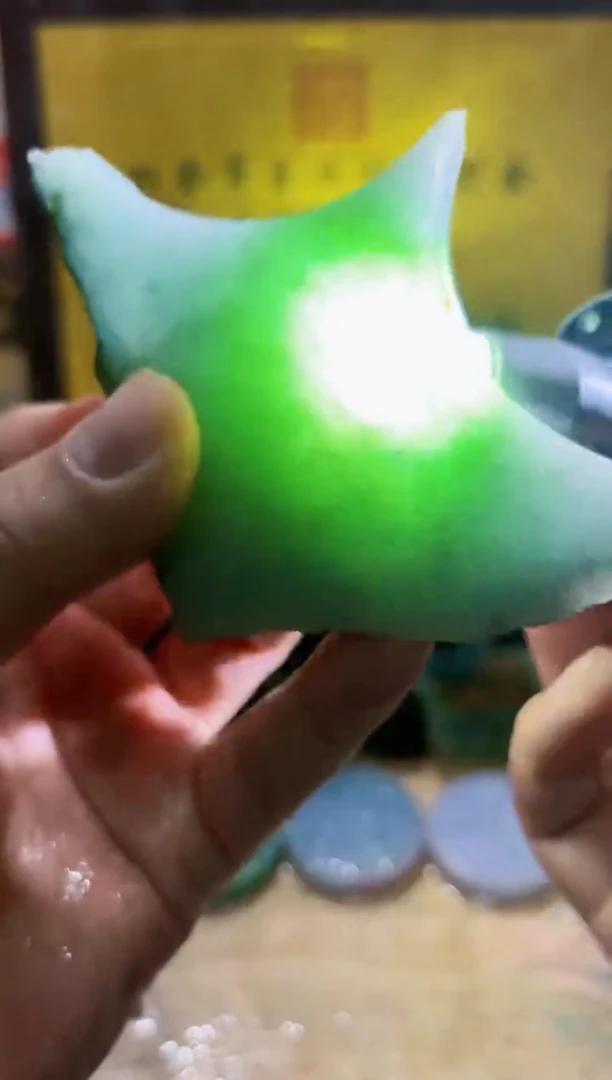 未镶嵌挂件翡翠A货常星7169