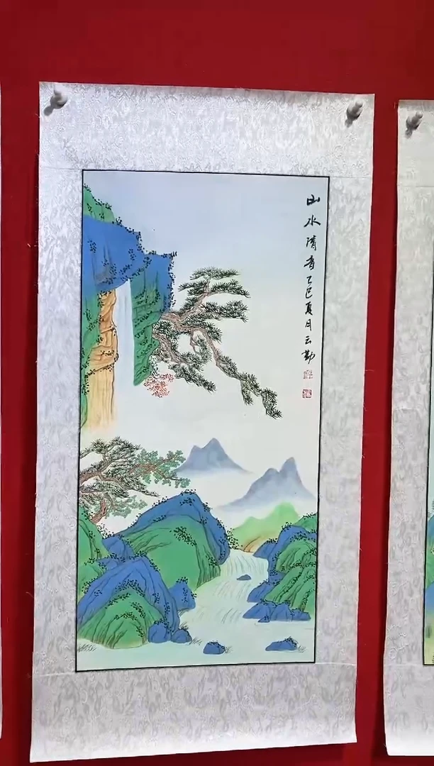国画国画NYQ杰牛云勤老师作品