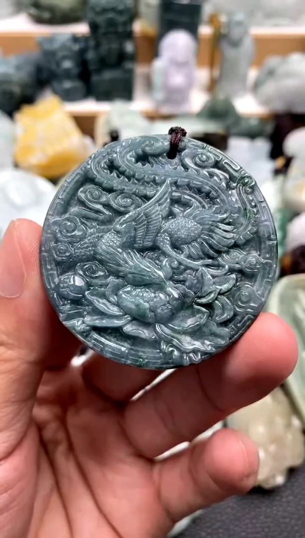 吊坠(不含链)未镶嵌翡翠1