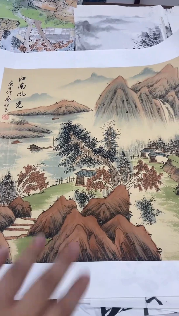 国画阿豪专属链接-仿古