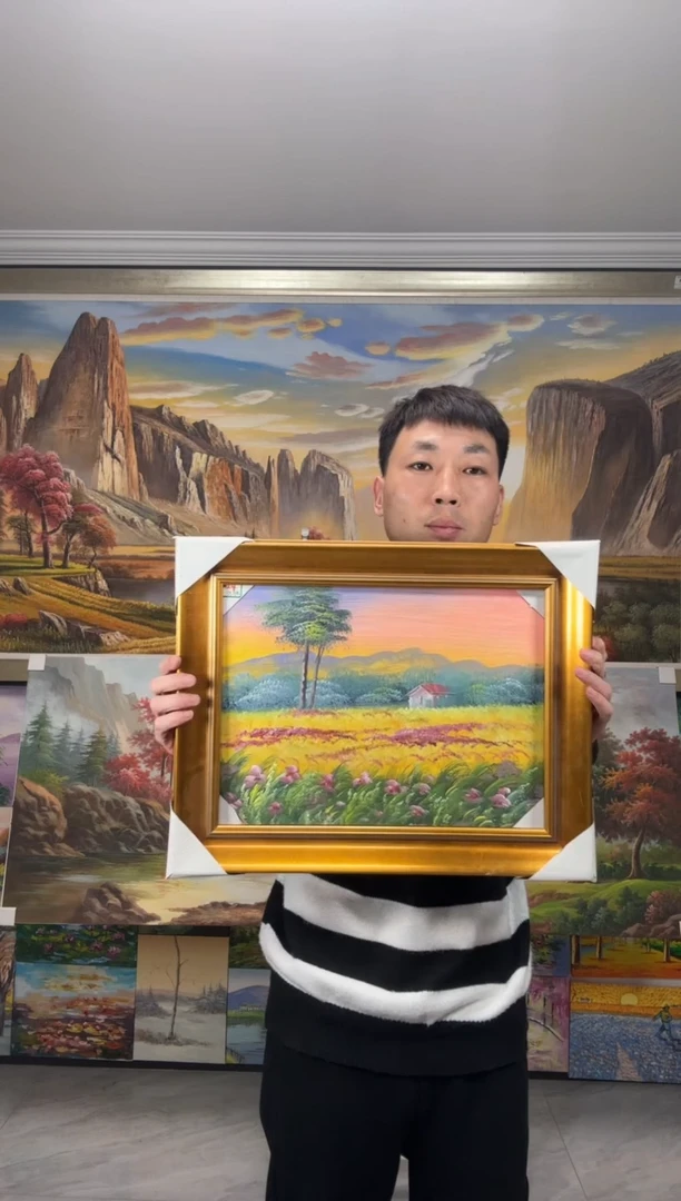 【闪购商品】油画丰收的纯手绘油画