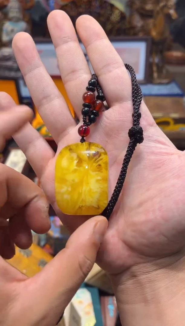 未镶嵌蜜蜡裸石A老七专属高端精品65