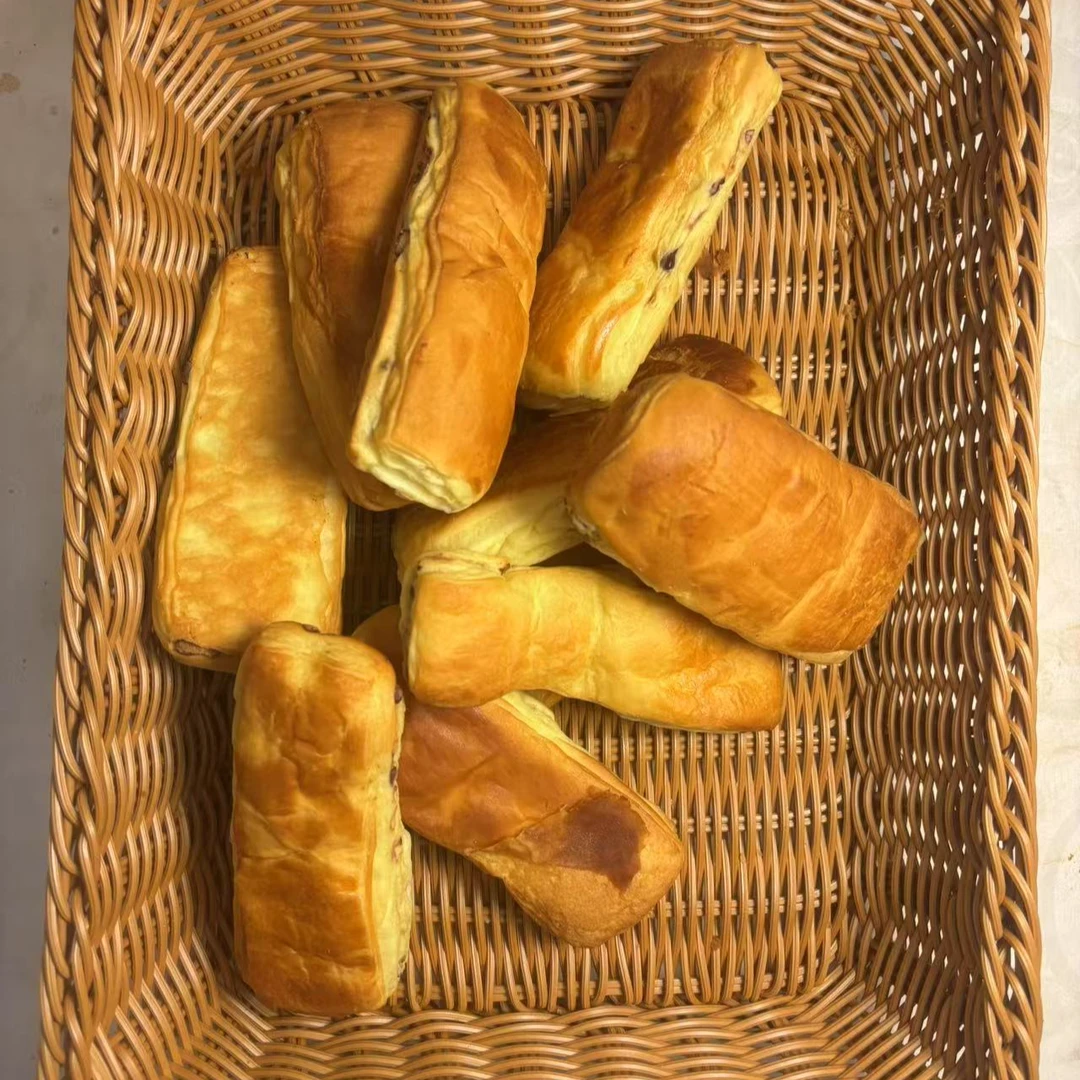 红小豆豆酥 可颂葡萄干牛角面包营养美味适合当早餐休闲代餐即食