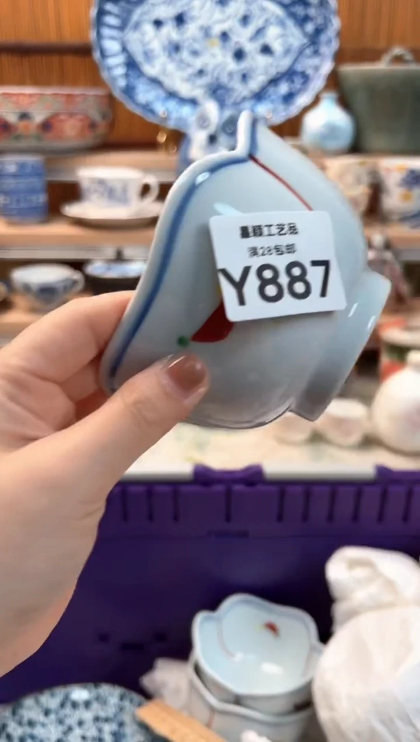 瓷片布*887Y 杯子盘子 碗