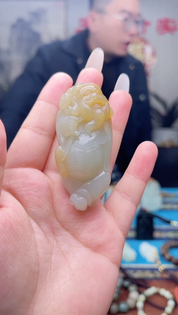 【闪购商品】和田玉挂件未镶嵌1