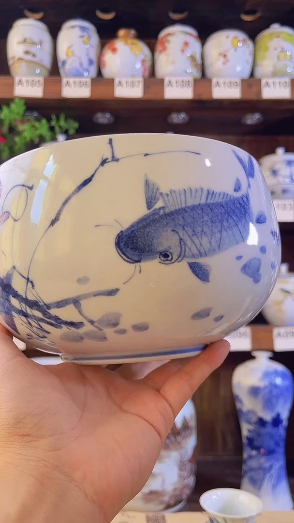 星*迎君陶瓷纯手工手绘