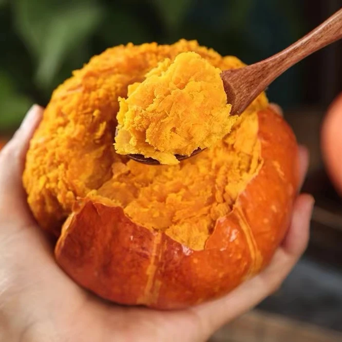 【软糯香甜】山东金贝贝南瓜，板栗味宝宝辅食，粉糯香甜健康好吃