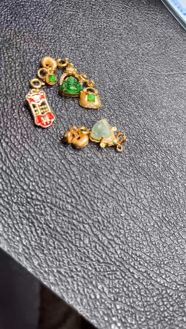 【闪购商品】翡翠颈饰银S925镶嵌0649847915