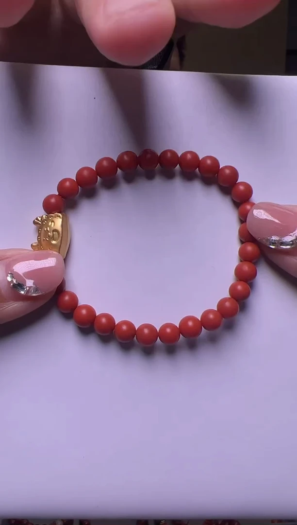 未镶嵌5mm南红玛瑙阿东寨DIY手串