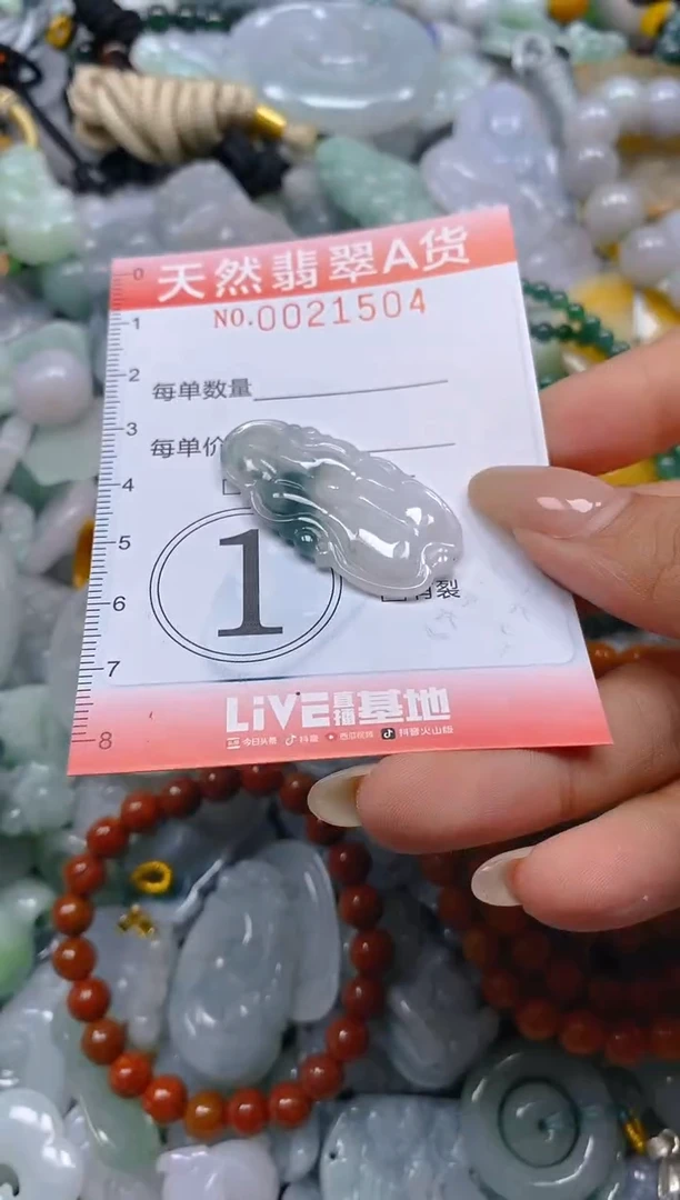 翡翠未镶嵌颈饰闪购0021504