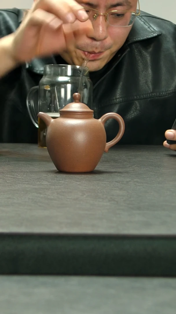 茶壶紫砂全手工橄榄壶