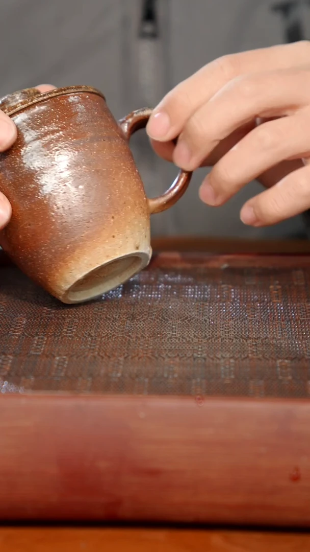 陶瓷奢瓷/瑞寅柴烧茶器（马克杯）077