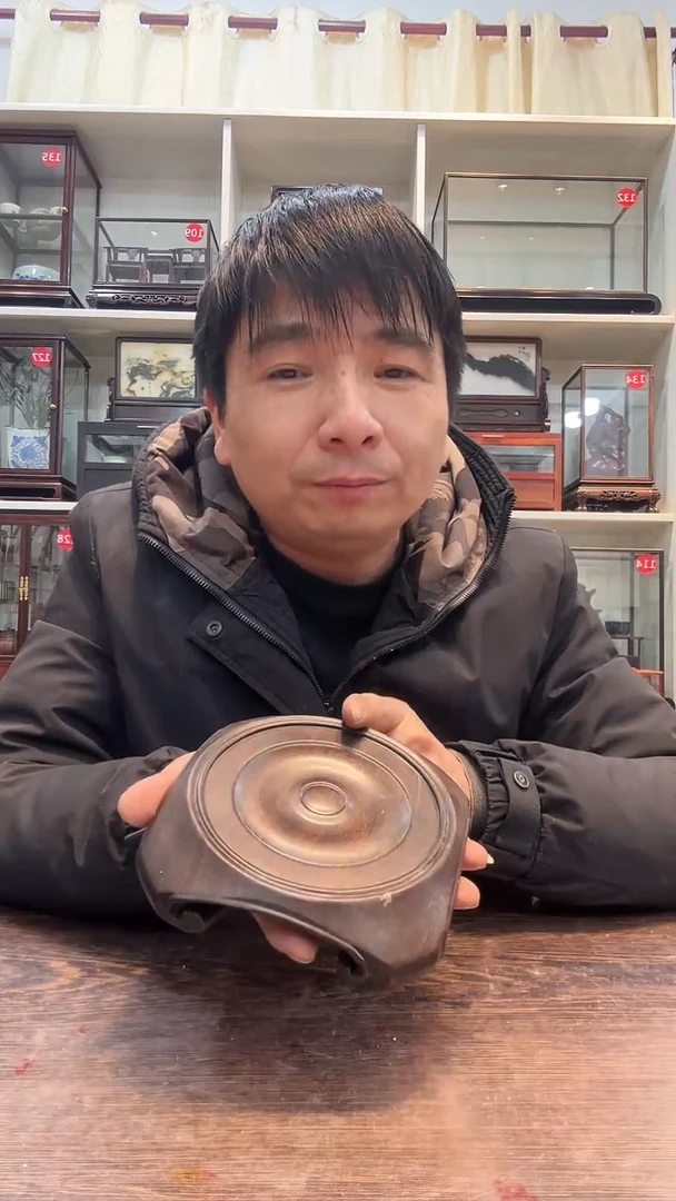 【闪购商品】红酸枝木类木艺天圆地方619