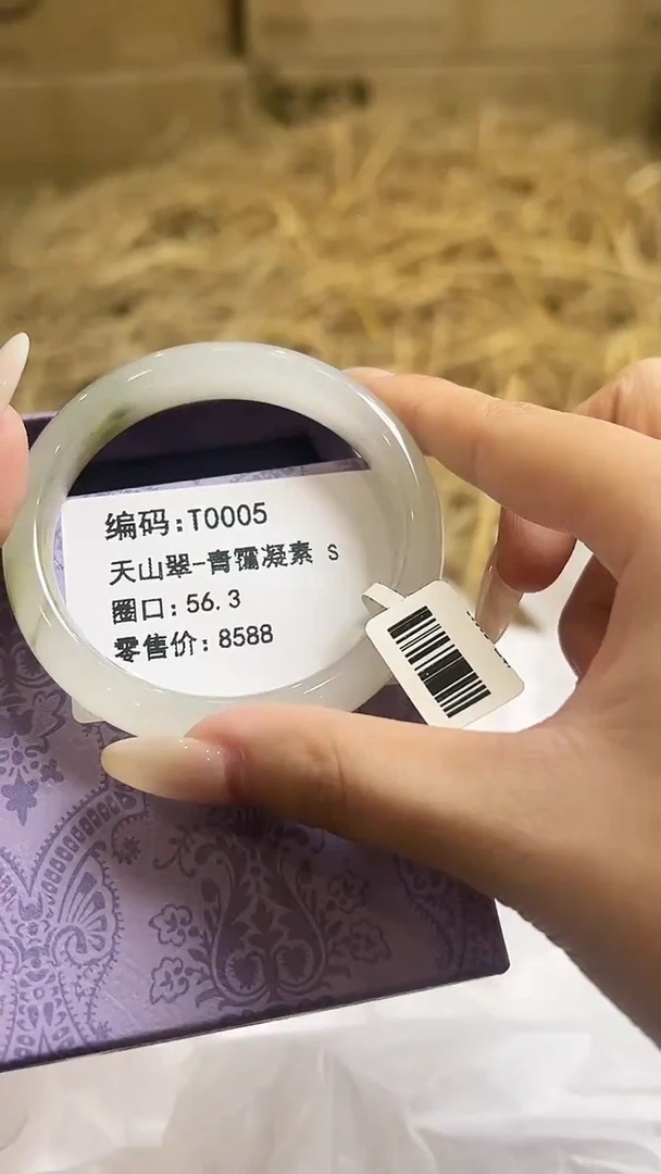 未镶嵌手镯石英质玉T0005