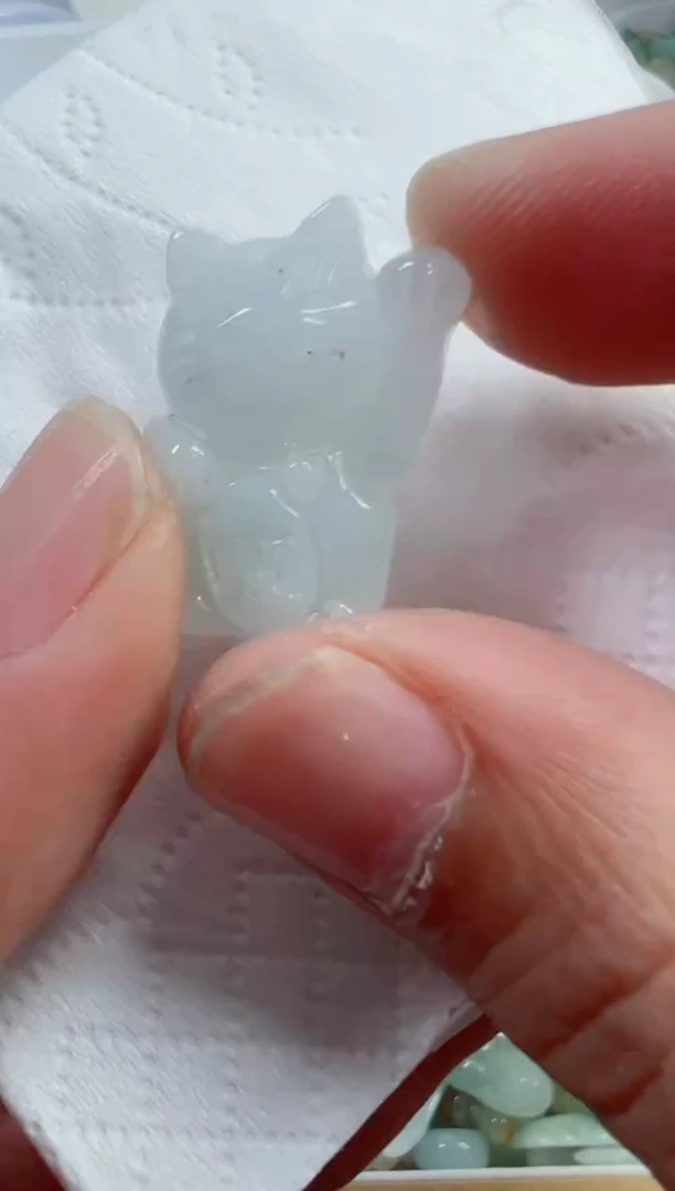 散珠翡翠607号链接，A货翡翠