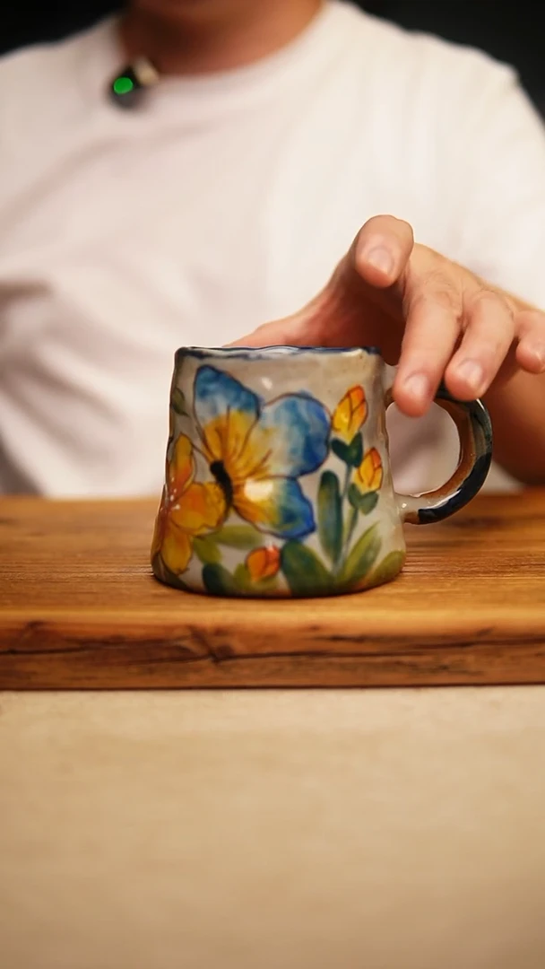 @@陶园瓷舍@@纯手工手绘@高温釉下彩