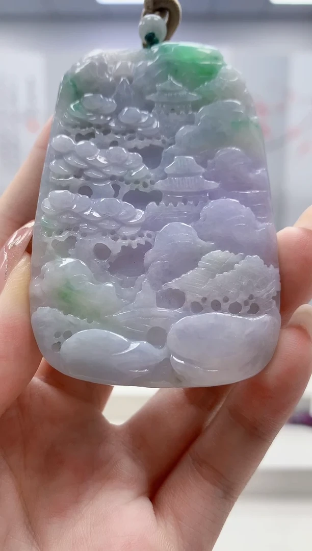 未镶嵌定制翡翠4829jw-毛货挂件61