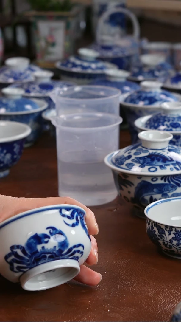 景德镇高端茶器景德镇纯手工手绘高端茶器