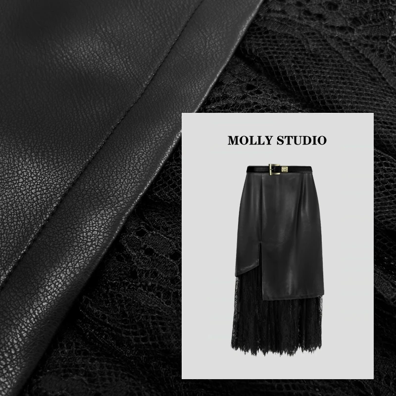 【心动瞬间】Molly  百搭时尚气质显瘦 半身裙  M2025437