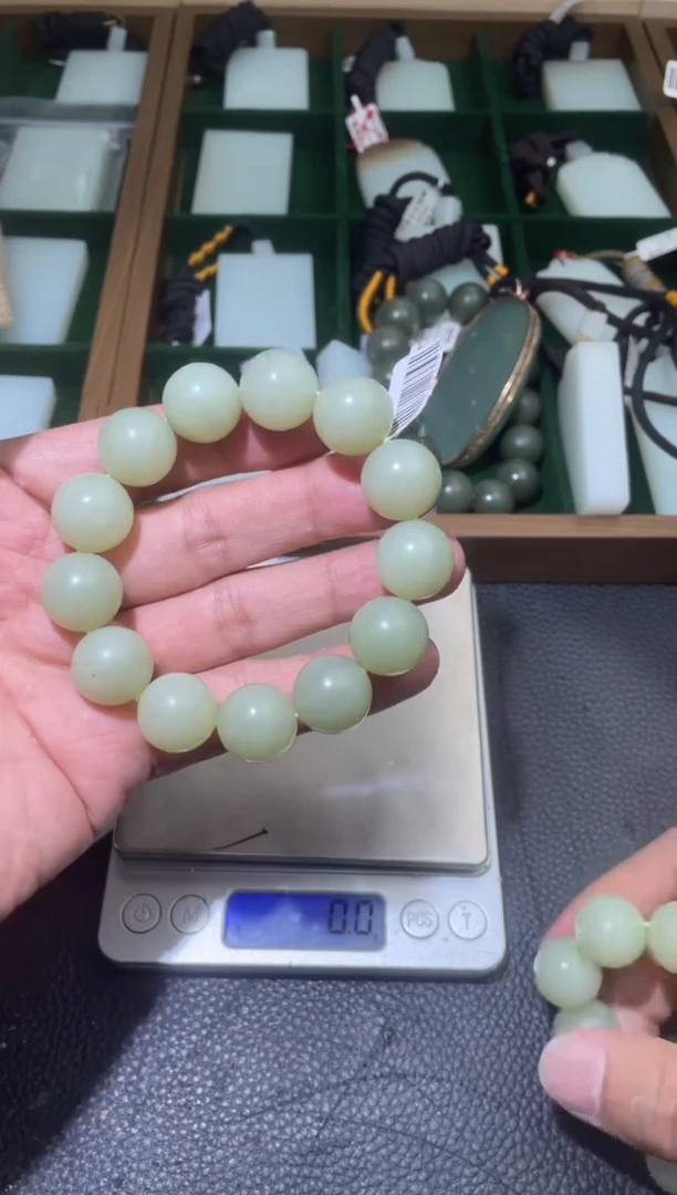 未镶嵌手串和田玉手串卡16