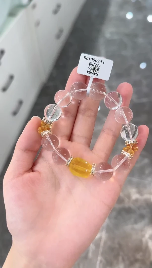 水晶手串未镶嵌手串