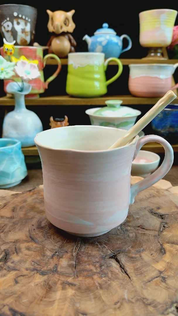 高温颜色釉窑变系列 马克杯9