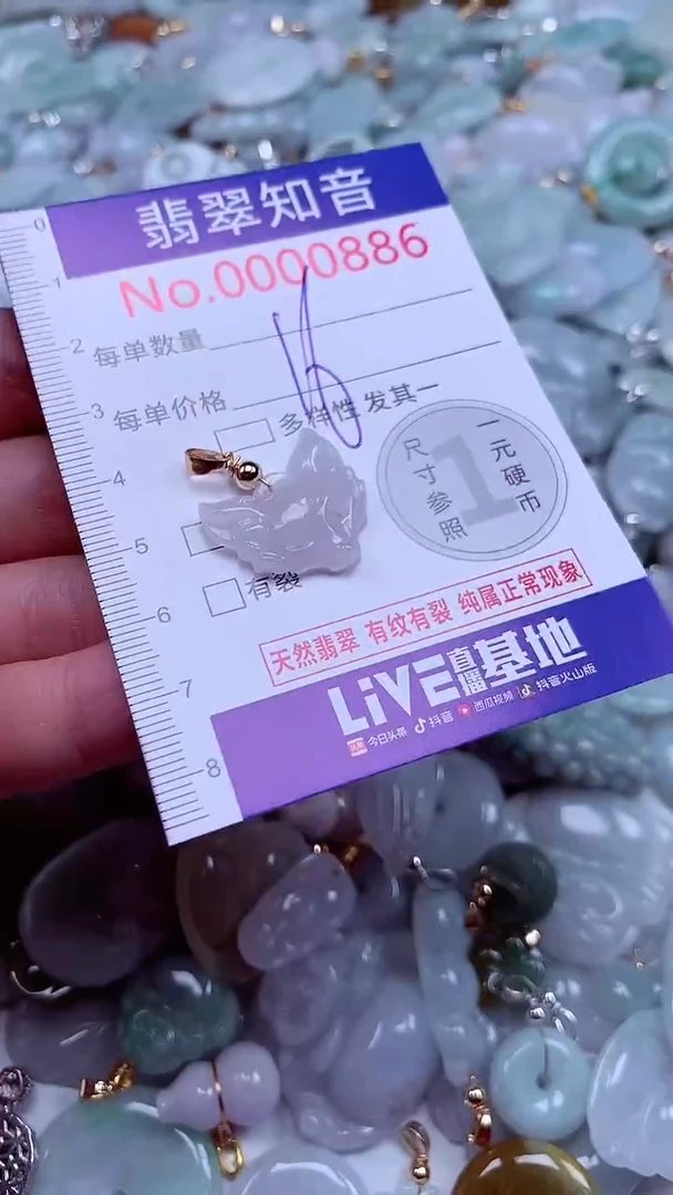 吊坠(不含链)未镶嵌翡翠886