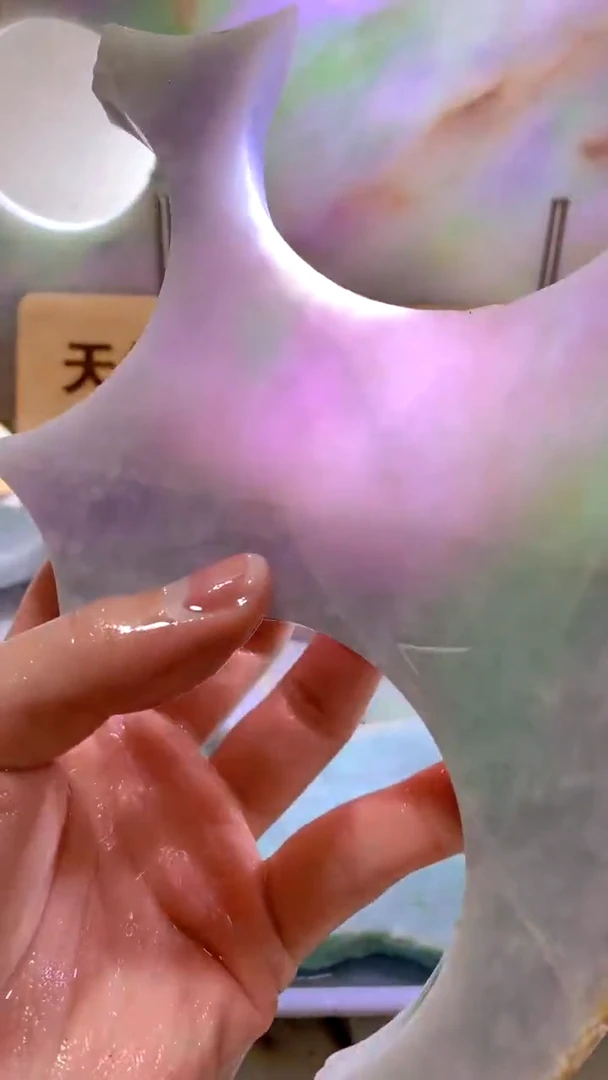 翡翠裸石翡翠散珠裸石天然缅甸翡翠A货228