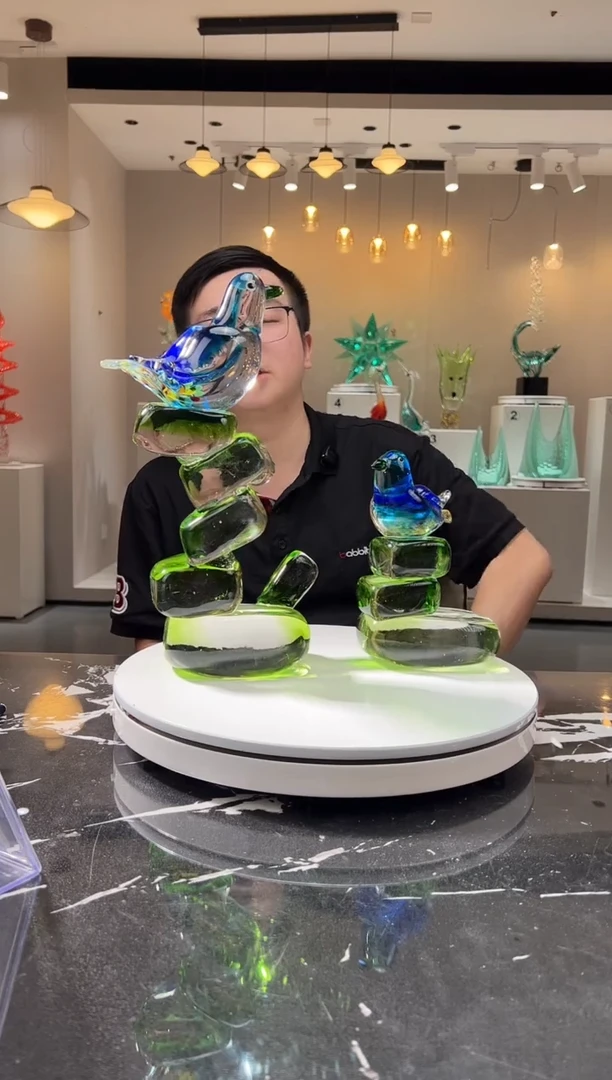 摆件巴比特美学 一组喜鹊