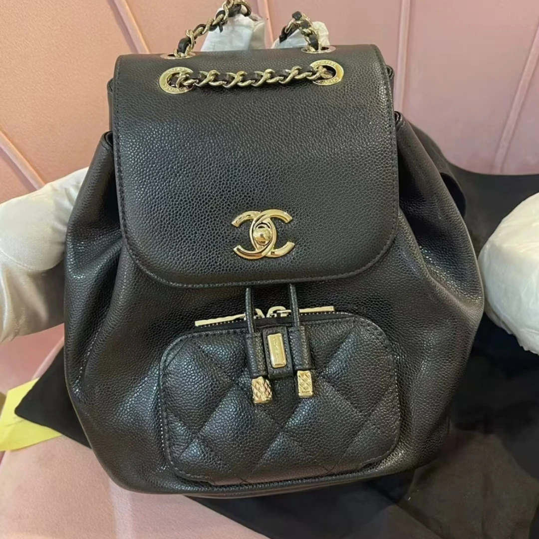 95新 Chanel/香奈儿 安洁利严选双肩背包/BK0149235