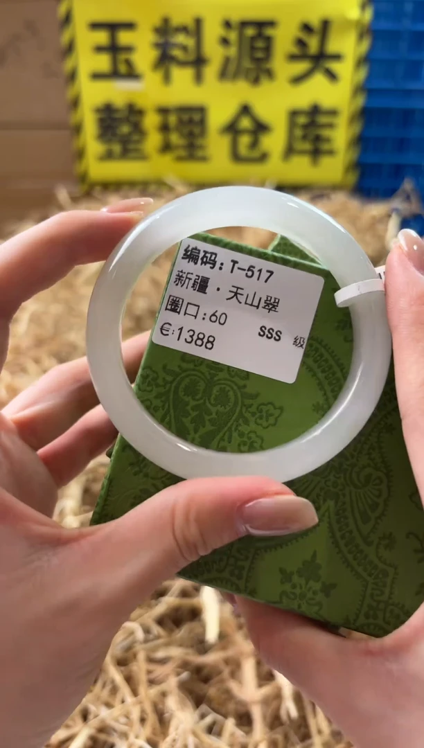 未镶嵌手镯石英质玉T-517