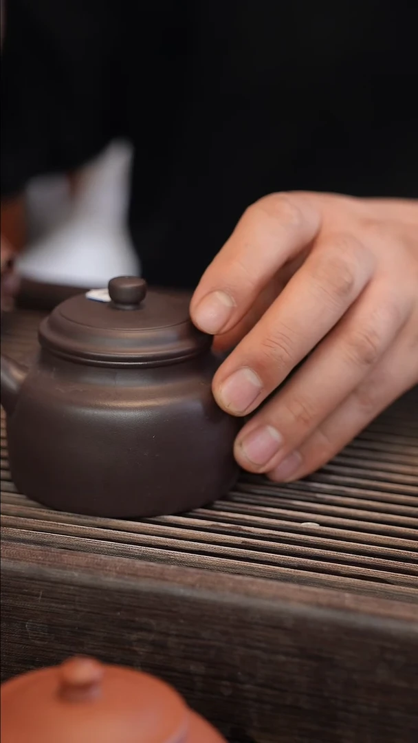 茶壶紫砂德中 宽口