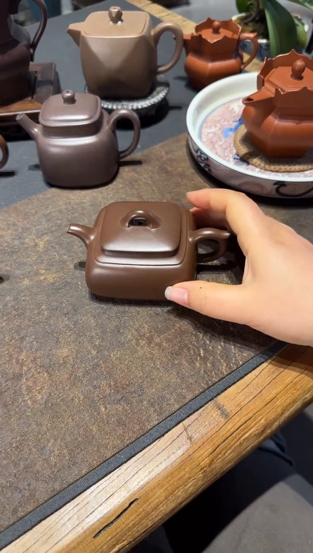 【闪购商品】紫砂茶壶长四方 紫砂壶