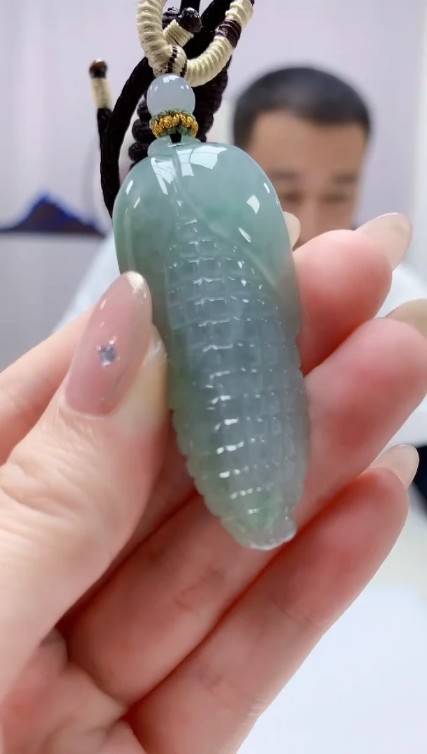 定制翡翠未镶嵌4898jw-毛货挂件82