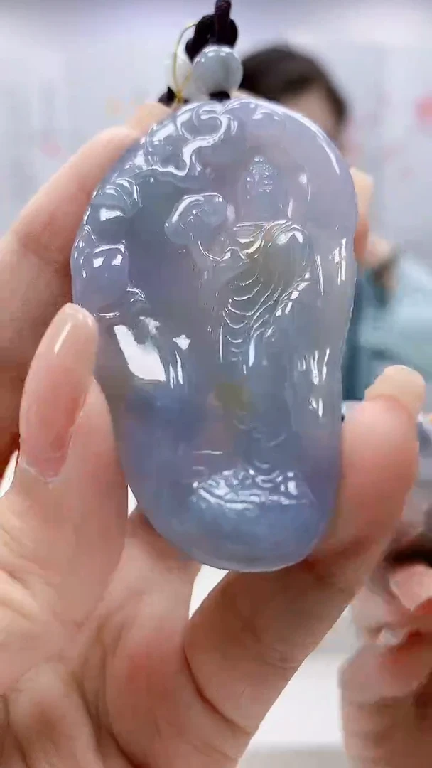 定制翡翠未镶嵌3099xx-毛货挂件78