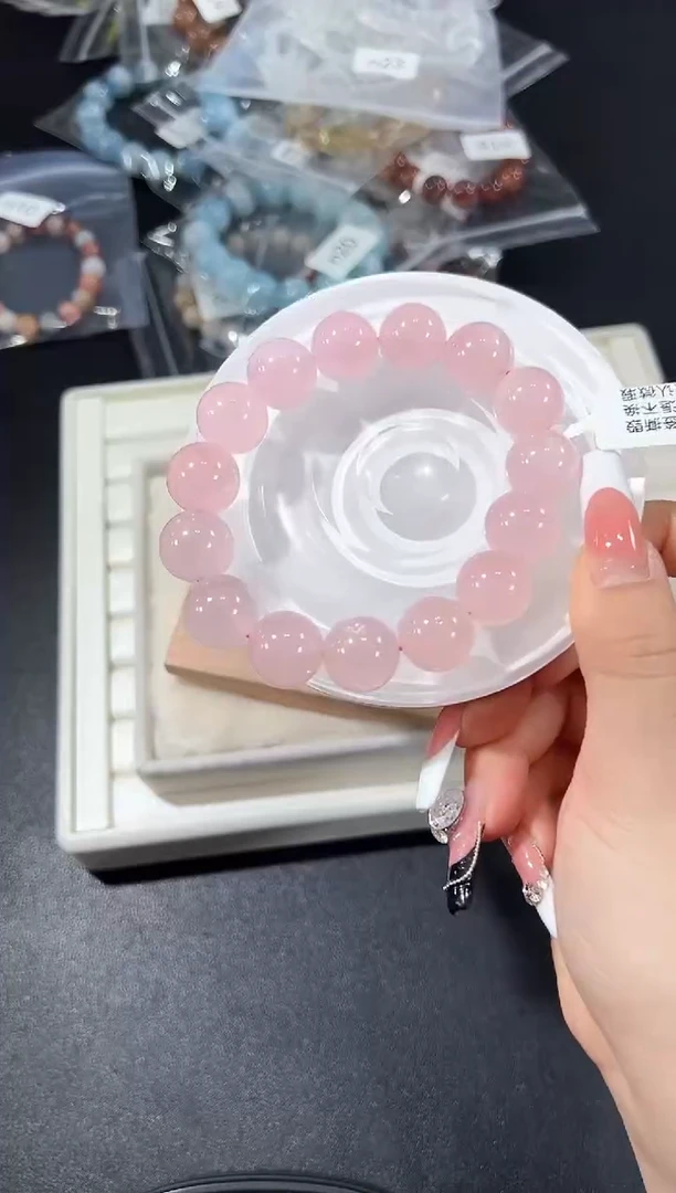 未镶嵌手链水晶24n多样性发其一【1条】默认微瑕15mm