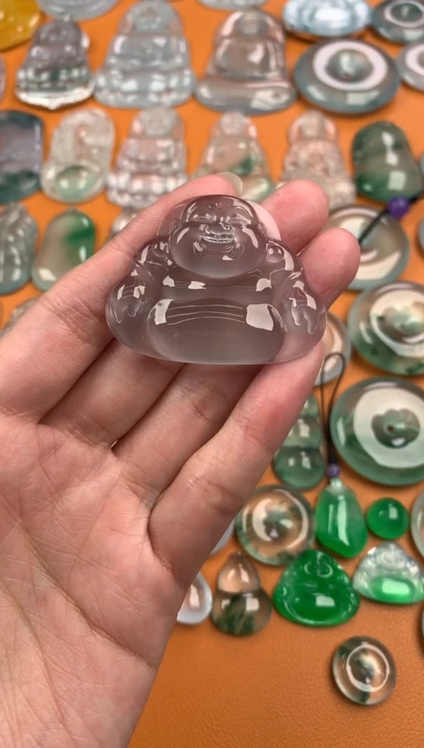 【闪购商品】翡翠颈饰未镶嵌32.8-42.8-5.4