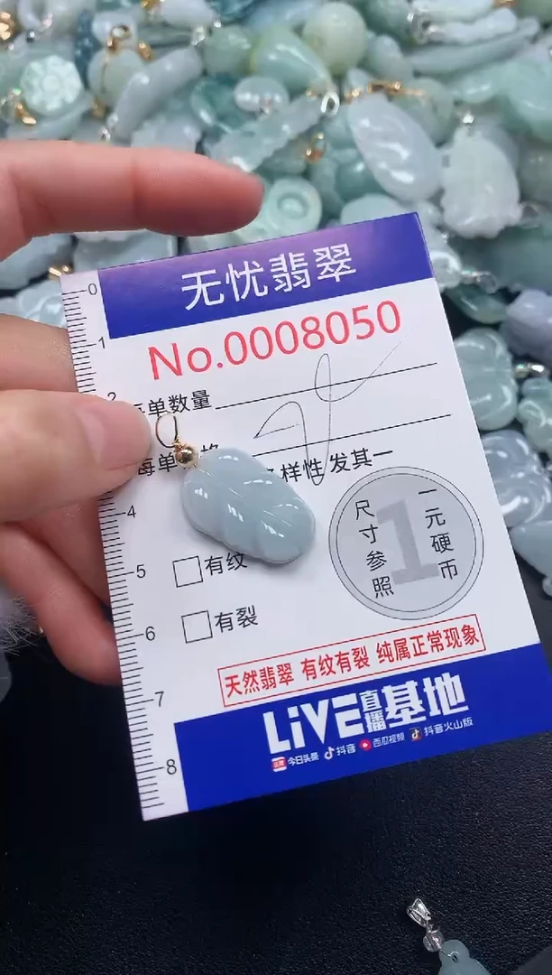 颈饰未镶嵌翡翠8050