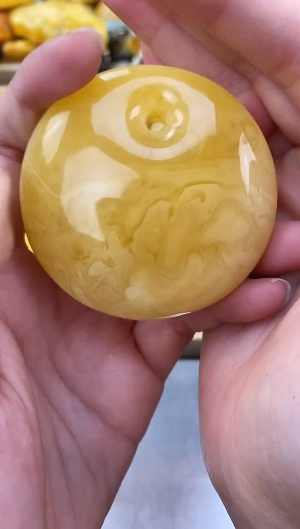 裸石琥珀未镶嵌天然琥珀蜜蜡